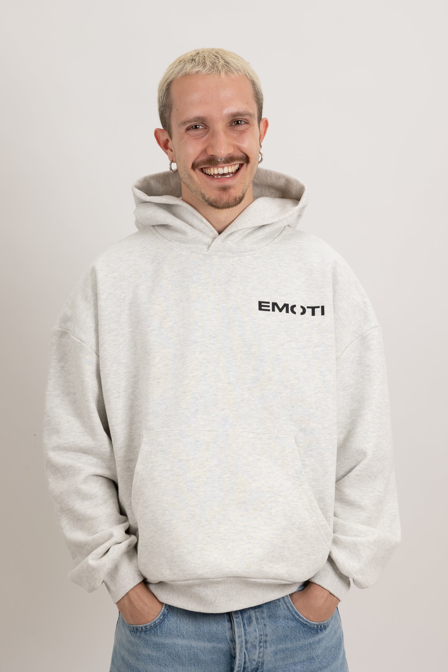 Stepper Hoodie ice grey