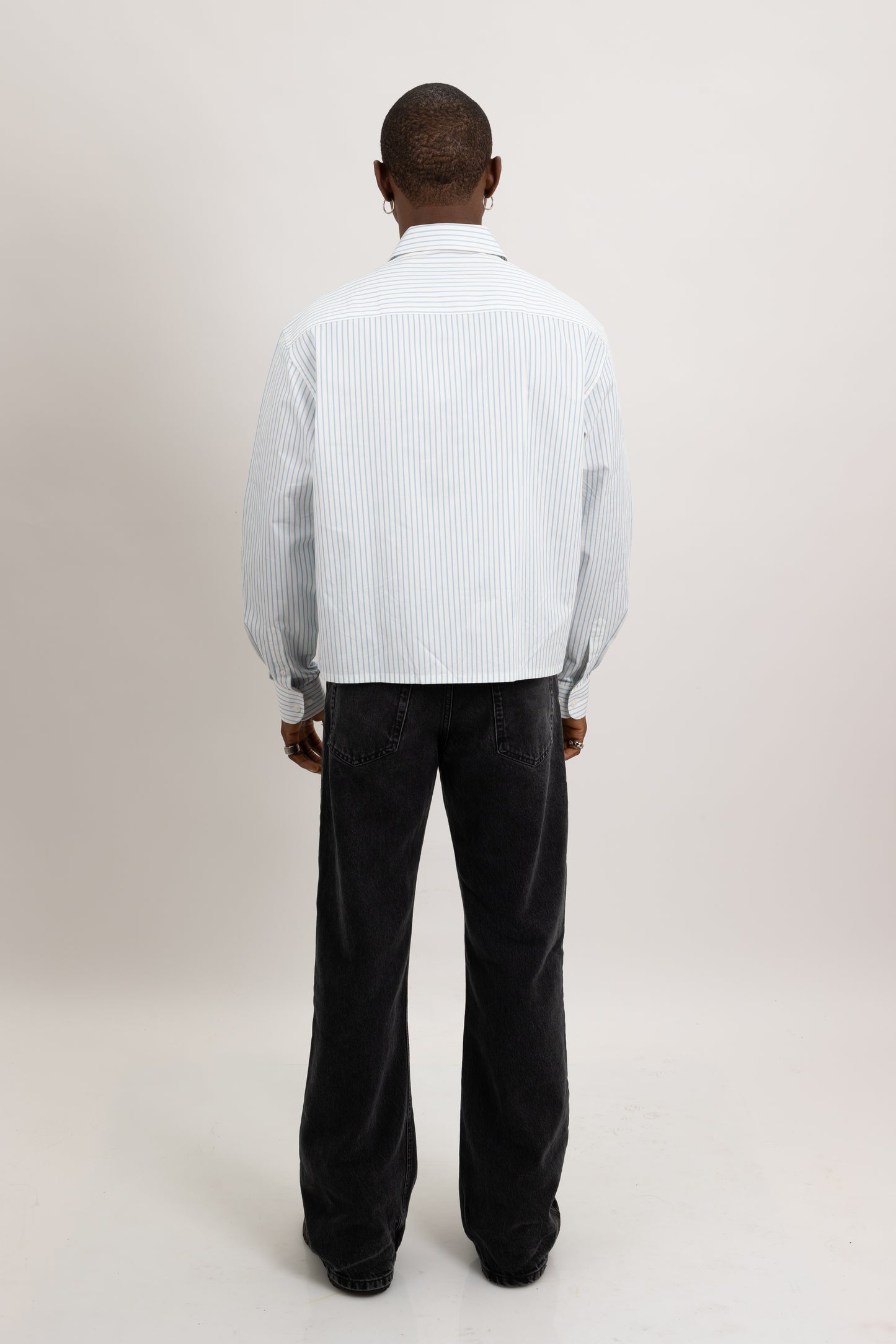 striped shirt white/blue ( Pre-Order)