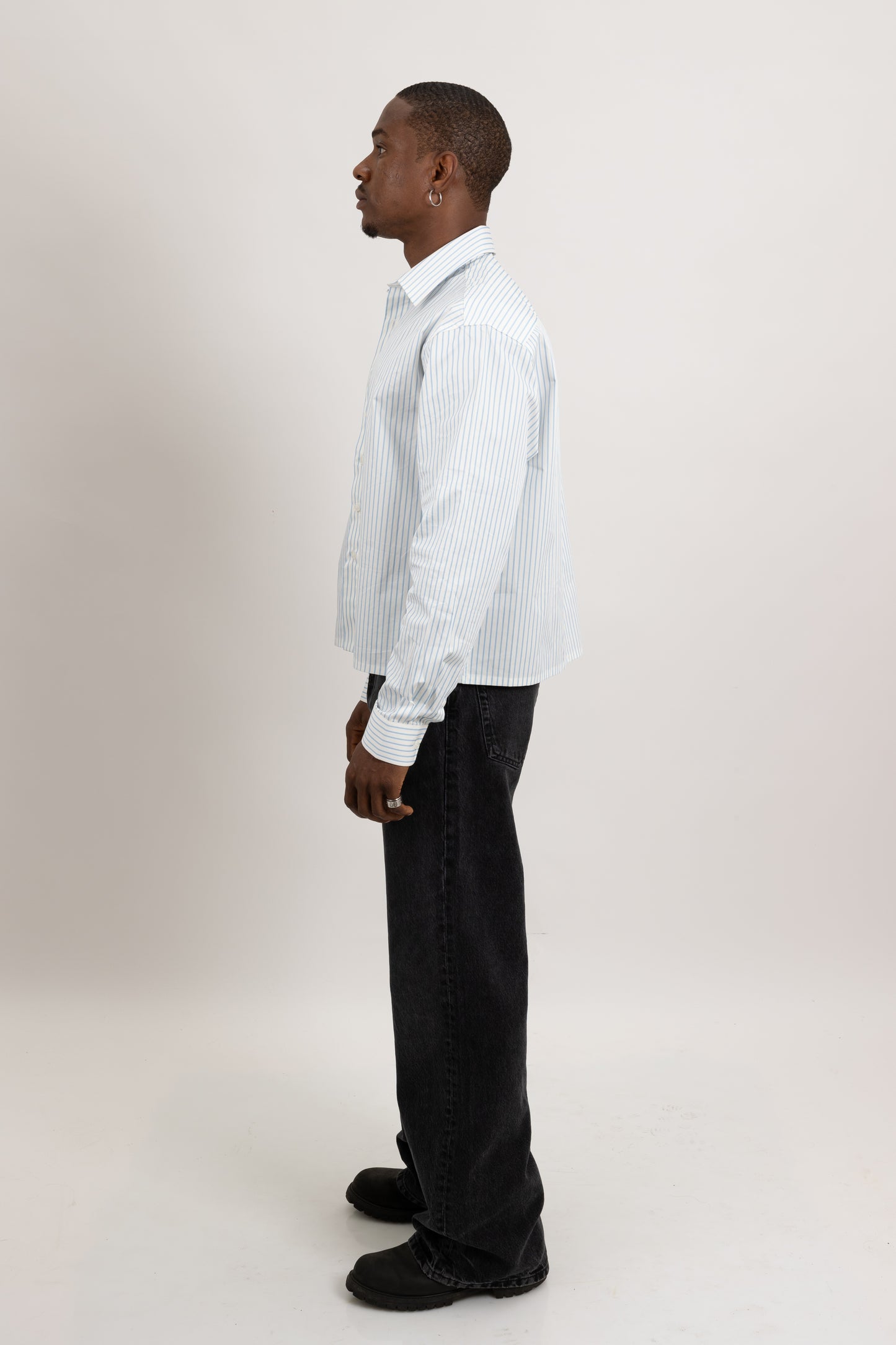 striped shirt white/blue ( Pre-Order)