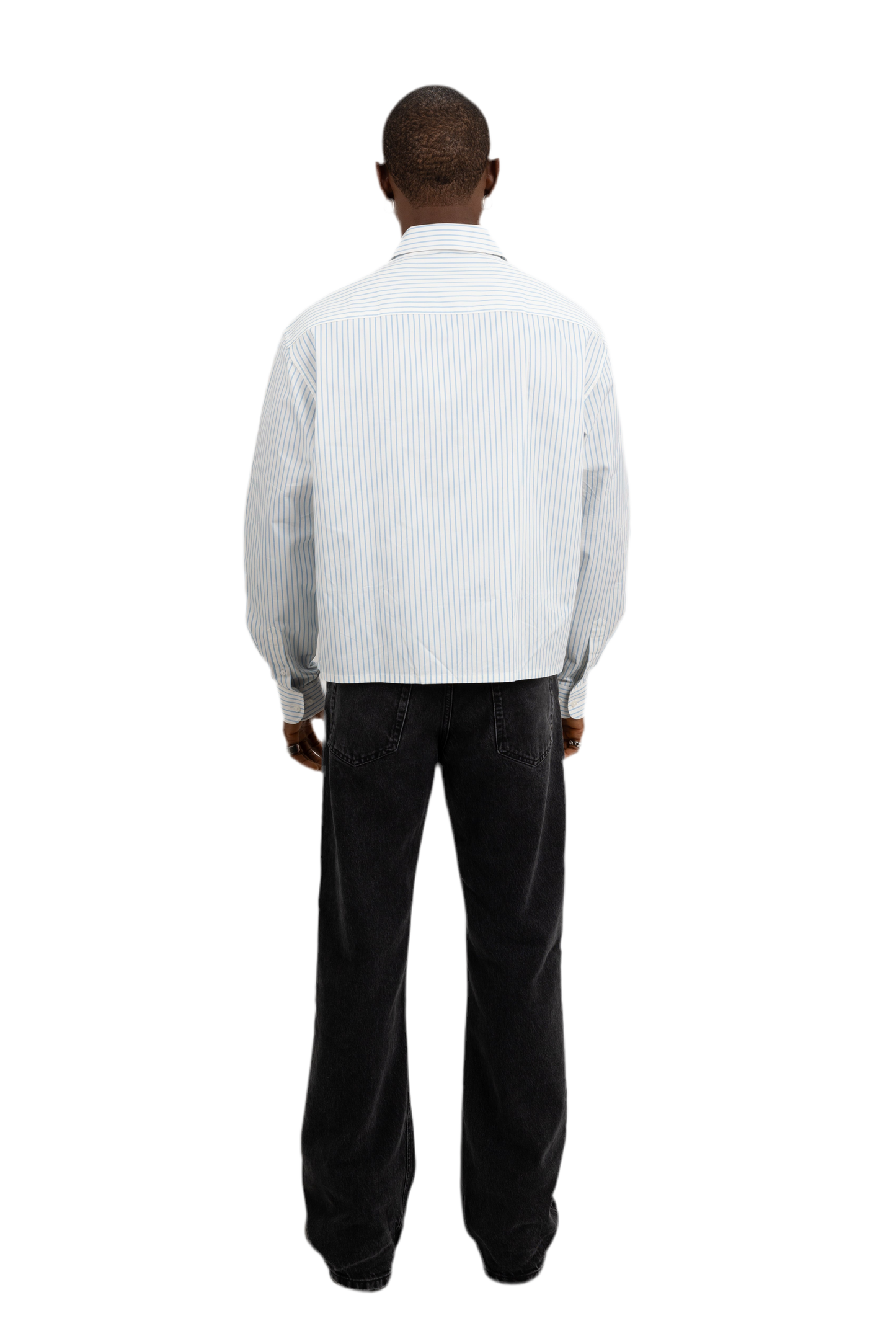 striped shirt white/blue