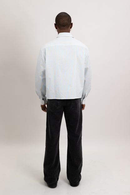 striped shirt white/blue ( Pre-Order)