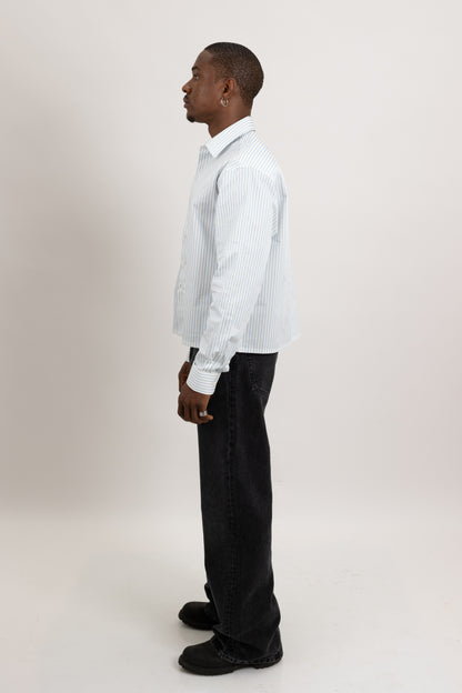 striped shirt white/blue ( Pre-Order)